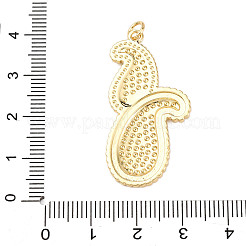 Brass Enamel Pendants&nbsp;KK-K408-43B-01