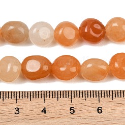 Natural Red Aventurine Beads Strands&nbsp;GG-CBA787B-A15