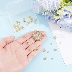 20Pcs Brass Spring Ring Clasps&nbsp;KK-BBC0025-76