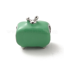 304 Stainless Steel Enamel European Beads&nbsp;STAS-G308-16P