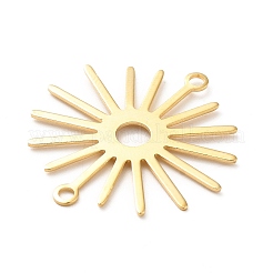Brass Connector Charms&nbsp;X-KK-H435-10G