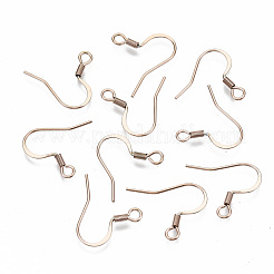 304 Stainless Steel French Earring Hooks&nbsp;STAS-S111-006RG-NR