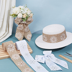 2 Rolls 2 Colors Polyester Ribbon&nbsp;OCOR-PH0007-60