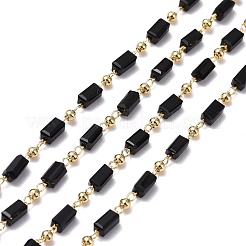 3.28 Feet Handmade Glass Beaded Chains&nbsp;X-CHC-F008-B05