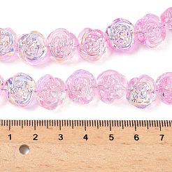 Electroplate Glass Beads Strands&nbsp;EGLA-K061-09A-AB04