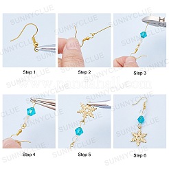 DIY Dangle Earring Kits&nbsp;DIY-SC0016-19