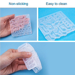 DIY Pendants Silicone Molds&nbsp;DIY-BG0001-55