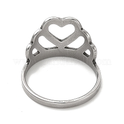 Non-Tarnish 201 Stainless Steel Finger Rings&nbsp;RJEW-G278-24P