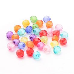 Transparent Acrylic Beads&nbsp;X-TACR-S113-7mm-M