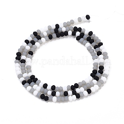 Faceted Glass Beads Strands&nbsp;X-GLAA-F106-B-F08