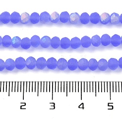 Transparent Glass Beads Strands&nbsp;X1-EGLA-A034-T4mm-MB14