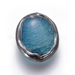 Natural Dyed & Heated Agate Beads&nbsp;G-F633-11B