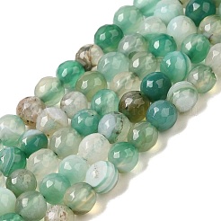 Natural Agate(Dyed & Heated) Beads Strands&nbsp;G-H066-B03-01