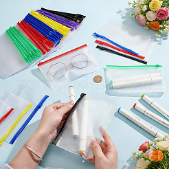 6Pcs 6 Colors PVC Storage Bags&nbsp;ABAG-WH0072-040
