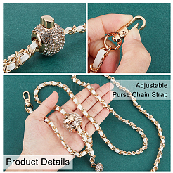 1Pc PU Leather Adjustable Bag Straps&nbsp;FIND-WR0009-67A