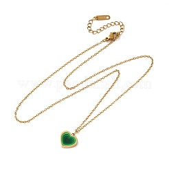 304 Stainless Steel Geometric Pendant Necklaces for Women&nbsp;NJEW-M106-02A-G