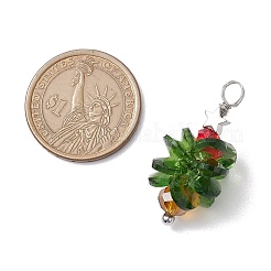 Christmas Theme Glass Pendants&nbsp;PALLOY-JF02866