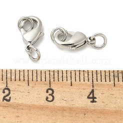 Rack Plating Brass Lobster Claw Clasps&nbsp;KK-F090-26P-01