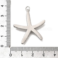 Brass Micro Pave Cubic Zirconia Pendants&nbsp;KK-Z125-08P