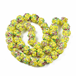 Handmade Lampwork Beads Strands&nbsp;LAMP-N021-015A-08