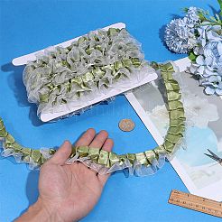 1Pc Polyester Ruffled Trimming&nbsp;DIY-ME0003-35C