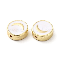 Rack Plating Alloy Enamel Beads&nbsp;ENAM-F146-15G