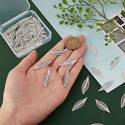 100Pcs 201 Stainless Steel Pendants&nbsp;STAS-HY0001-40