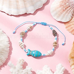 Glass Seed Beaded Braided Bead Bracelets&nbsp;BJEW-MZ00172