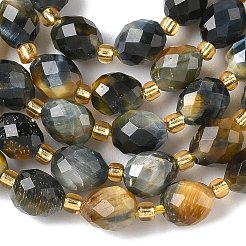 Natural Tiger Eye Beads Strands&nbsp;G-F809-A26-01