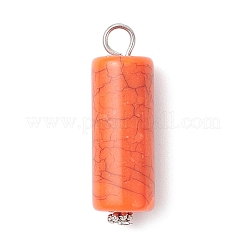 Opaque Acrylic Imitation Turquoise Pendants&nbsp;PALLOY-JF04474