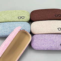 1Pc Oval Polyester Eyeglass Cases&nbsp;AJEW-CN0007-32B