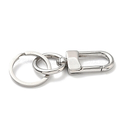 304 Stainless Steel Keychain Rings&nbsp;STAS-H238-02P
