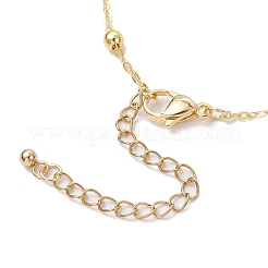 Cubic Zirconia Flat Round Link Bracelets for Women&nbsp;BJEW-JB11634