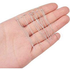 100Pcs Brass Ball Head pins&nbsp;KK-PH0026-17S