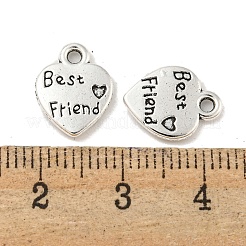 Tibetan Style Zinc Alloy Charms&nbsp;TIBEP-R334-316AS-RS