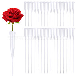 50Pcs PP Plastic Flower Water Tubes&nbsp;AJEW-GL0002-97C