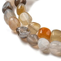 Natural Botswana Agate Beads Strands&nbsp;G-D081-A10-01