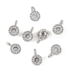 SHEGRACE Brass Pave Cubic Zirconia Charms&nbsp;XGRQ5K551-832P-A