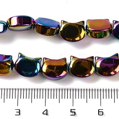 Electroplate Glass Beads Strands&nbsp;EGLA-Q128-09A-FP03