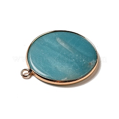 Natural Amazonite Pendants&nbsp;G-A213-01G-02