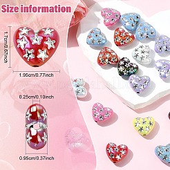 20Pcs UV Plating Iridescent Acrylic Beads&nbsp;OACR-YW0003-96