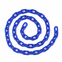 Opaque Acrylic Cable Chains&nbsp;X-SACR-N010-002B
