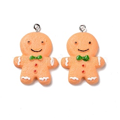 Christmas Opaque Resin Pendants&nbsp;RESI-E022-03P-01