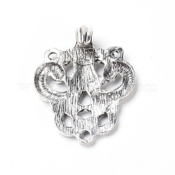Alloy Hook Button&nbsp;PALLOY-WH0082-64