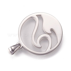 Non-Tarnish 304 Stainless Steel Pendants&nbsp;STAS-N096-05P
