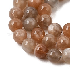 Natural Grey Moonstone Beads Strands&nbsp;G-F632-24-02-01
