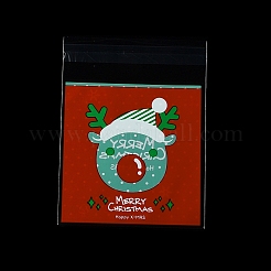 Christmas Theme Plastic Bakeware Bag&nbsp;OPP-Q004-04H