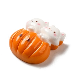 Animal Cat Theme Opaque Resin Decoden Cabochons&nbsp;CRES-B020-01A