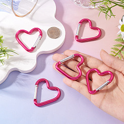 5Pcs Zinc Alloy Spring Gate Rings&nbsp;FIND-TA0009-73H