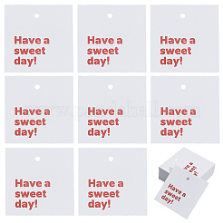 200Pcs Paper Thanks Greeting Cards&nbsp;DIY-SP0004-35